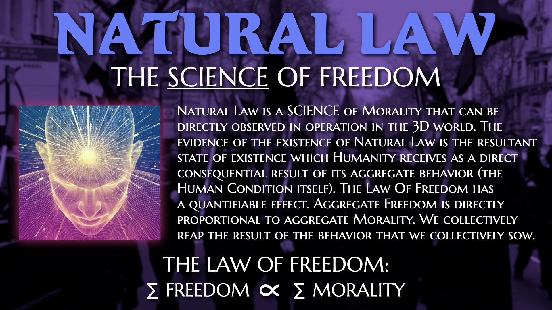 THE SCIENCE OF NATURAL LAW PT.1